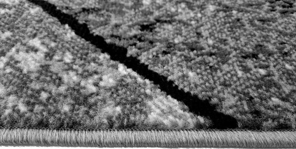 Geometrický kusový koberec 200x300 cm LUKEN - šedý