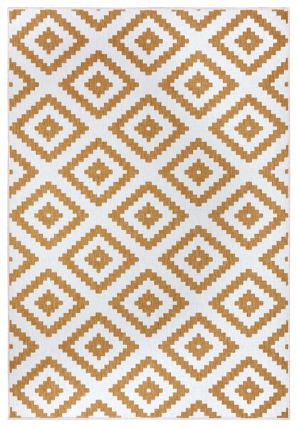 NORTHRUGS - Hanse Home koberce Kusový koberec Twin-Wendeteppiche 105794 Ochre – na von aj na doma - 240x340 cm