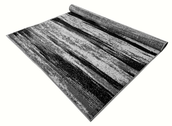 Kusový koberec 180x250 cm LUKEN abstraktný - šedý