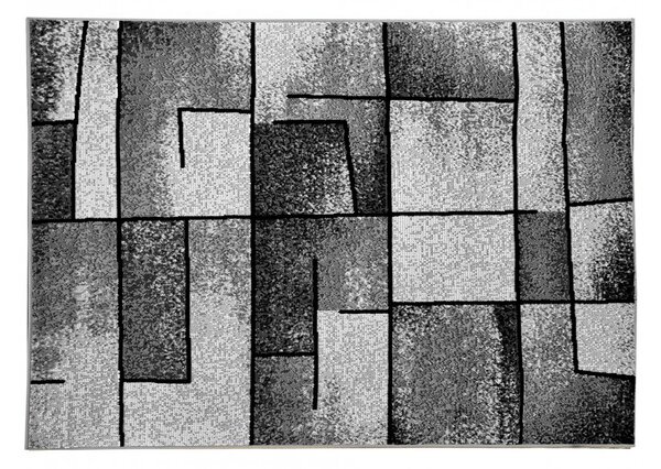 Kusový koberec 140x190 cm LUKEN obdĺžnikový - šedý