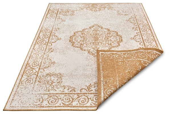 NORTHRUGS Kusový koberec Twin Supreme 105788 Cebu Ochre – na von aj na doma - 200x290 cm