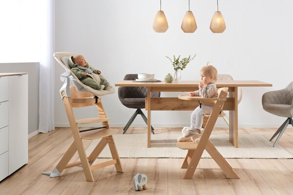 DETSKÁ JEDÁLENSKÁ STOLIČKA, buk, prírodná farba My Baby Lou - Izby pre bábätká