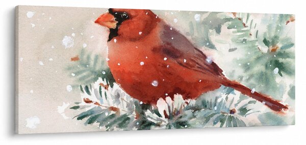 Obraz - Kardinál (120x50 cm)