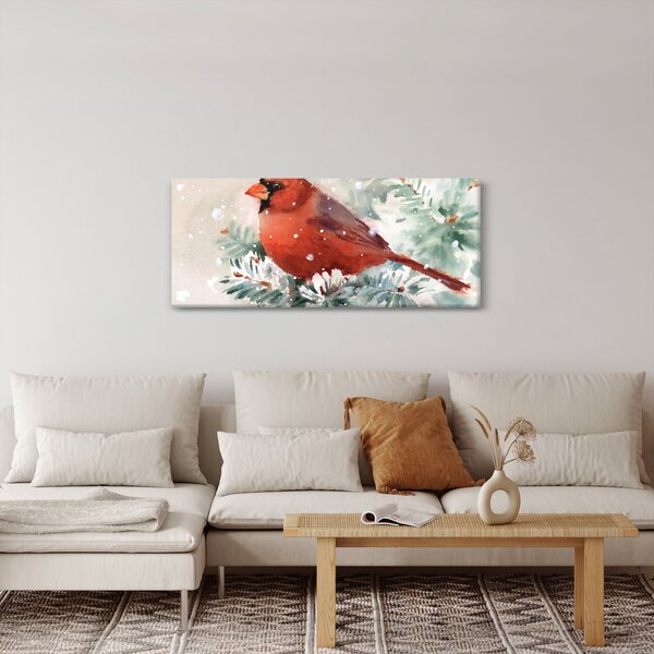 Obraz - Kardinál (120x50 cm)