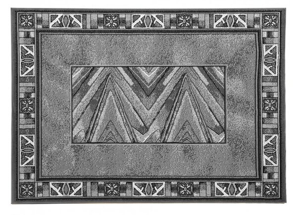 Vzorovaný kusový koberec 160x220 cm LUKEN - šedý
