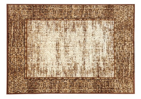 Klasický kusový koberec 50x90 cm LUKEN - hnedý