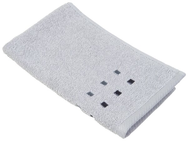 UTERÁK PRE HOSTÍ, 30/50 cm, strieborná Esposa - Kúpeľňový textil