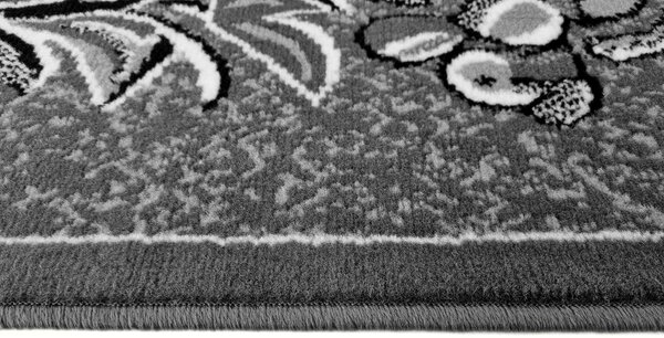 Vzorovaný koberec 70x130 cm LUKEN - šedý