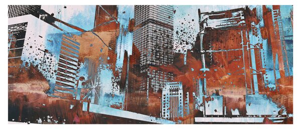 Obraz - Mrakodrapy (120x50 cm)