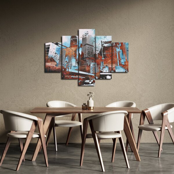 Obraz - Mrakodrapy (150x105 cm)