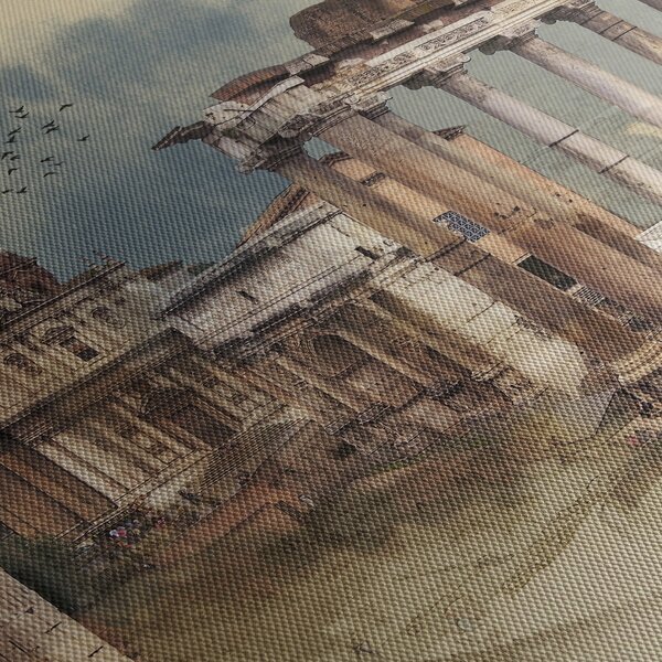 Obraz - Forum Romanum, Rím, Taliansko (120x50 cm)