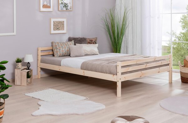 POSTEĽ, 140/200 cm farba borovice MID.YOU - Online Only spálne, Online Only