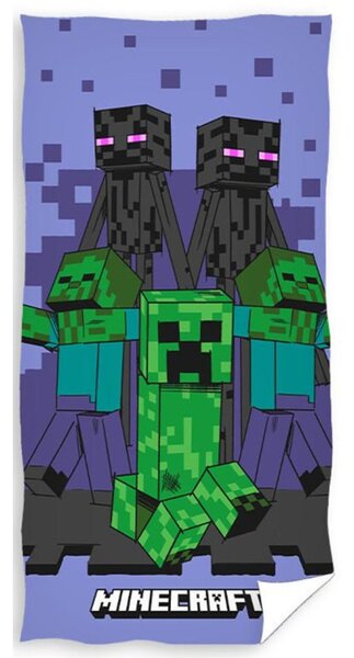Detská osuška Minecraft Enderman Monster 70x140 cm