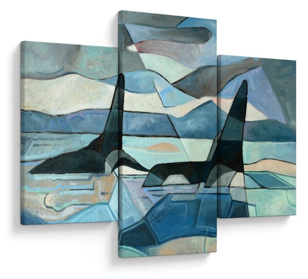 Obraz - Kosatky (90x60 cm)