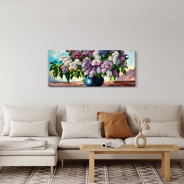Obraz - Kytica orgovánu (120x50 cm)