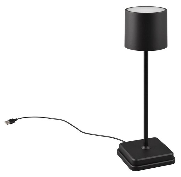 NABÍJATEĽNÁ STOLNÁ LAMPA, senzorový stmievač, 12,5/38 cm - Interiérové svietidlá