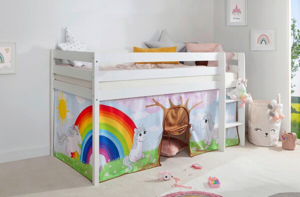 VYVÝŠENÁ POSTEĽ, 90/200 cm biela MID.YOU - Detské izby, Online Only