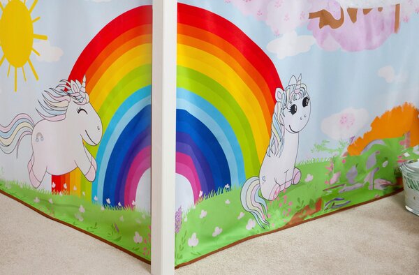 VYVÝŠENÁ POSTEĽ, 90/200 cm biela MID.YOU - Detské izby, Online Only