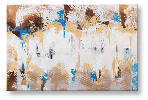 Maľovaný obraz na stenu ABSTRAKT 120x80 cm
