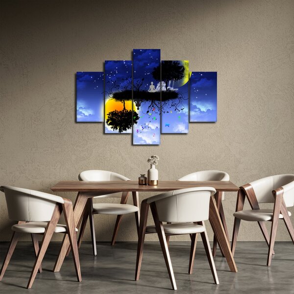 Obraz - Reflekcia rovnováhy (150x105 cm)