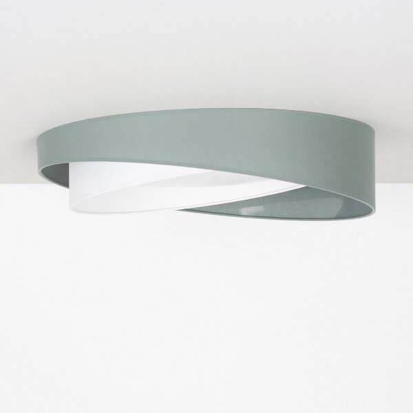 BRILAGI-LED Stropné svietidlo VELVET TWIST LED/24W/230V 4000K pr. 55 cm zelená/biela