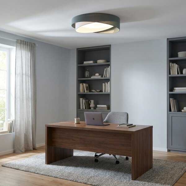 BRILAGI-LED Stropné svietidlo VELVET TWIST LED/24W/230V 4000K pr. 55 cm zelená/biela