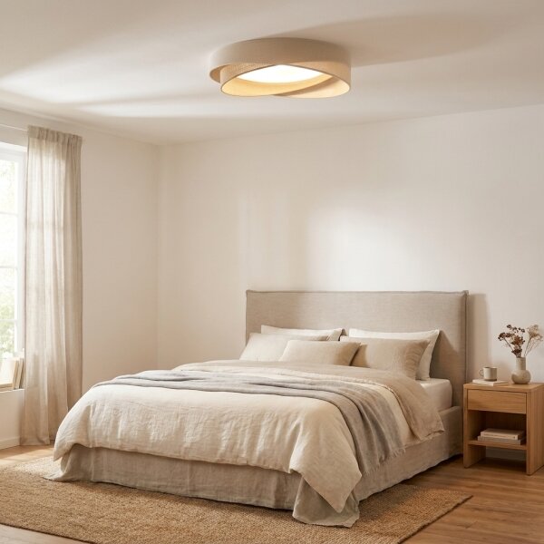 BRILAGI- LED Stropné svietidlo VELVET TWIST LED/24W/230V 4000K pr. 55 cm kr./béž