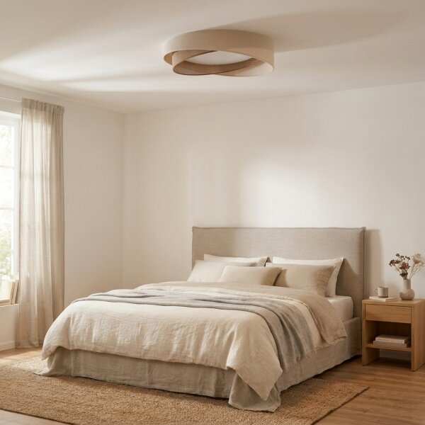 BRILAGI- LED Stropné svietidlo VELVET TWIST LED/24W/230V 4000K pr. 55 cm kr./béž