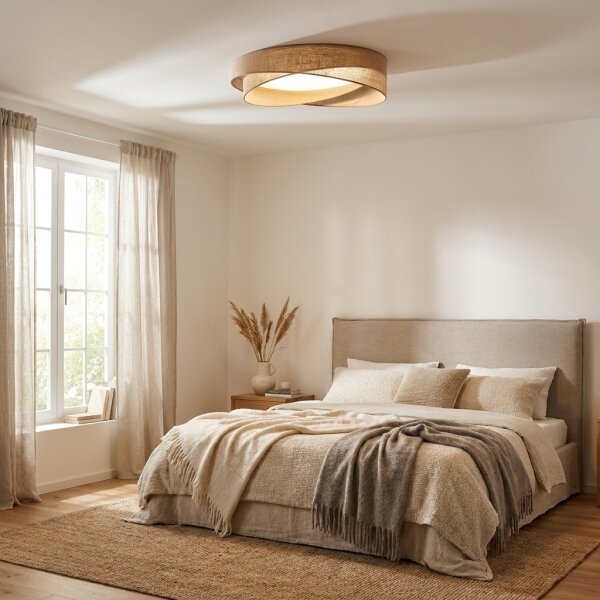 BRILAGI - LED Stropné svietidlo VELVET TWIST LED/24W/230V 4000K pr. 55 cm béžová