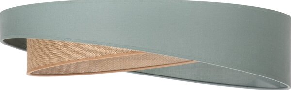 BRILAGI-LED Stropné svietidlo VELVET TWIST LED/24W/230V 4000K pr. 55 cm zelené/béžové