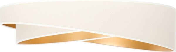 BRILAGI- LED Stropné svietidlo VELVET TWIST LED/24W/230V 4000K pr. 55 cm biela/zlatá