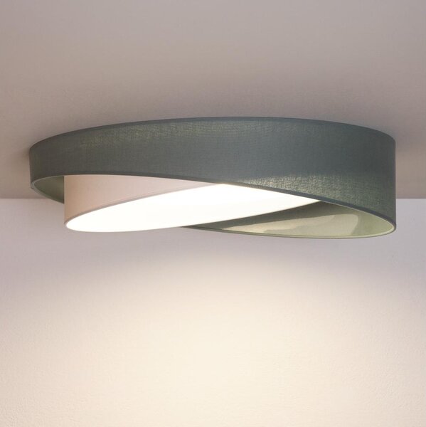 BRILAGI-LED Stropné svietidlo VELVET TWIST LED/24W/230V 4000K pr. 55 cm zelená/biela