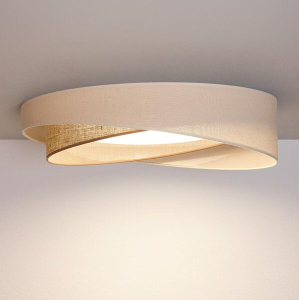 BRILAGI- LED Stropné svietidlo VELVET TWIST LED/24W/230V 4000K pr. 55 cm kr./béž