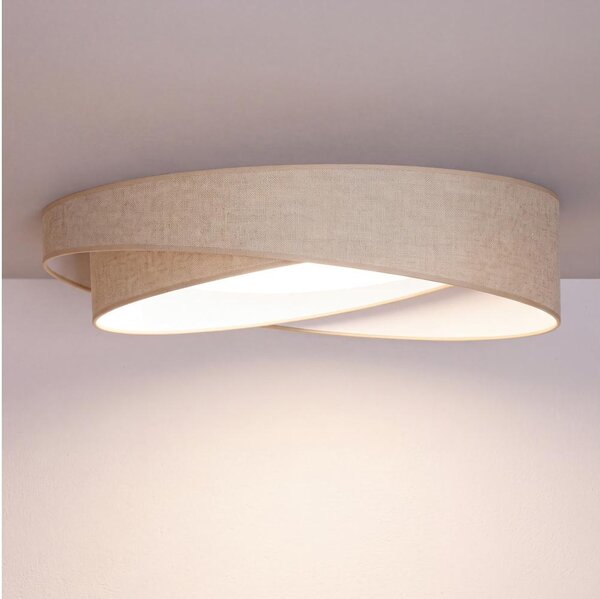 BRILAGI - LED stropné svietidlo VELVET TWIST LED/24W/230V 4000K priemer 55 cm béžová