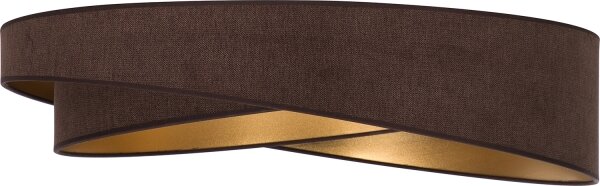BRILAGI - Stmievateľné LED svietidlo VELVET TWIST LED/36W/230V CCT priemer 65 cm WT hn./zl. + diaľkové ovládanie