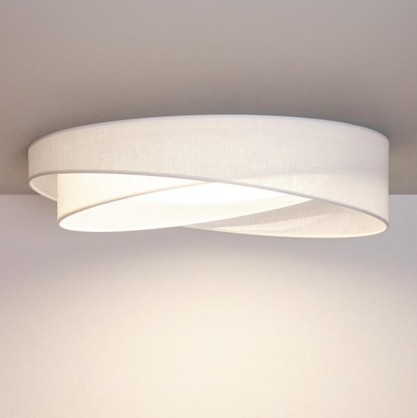 BRILAGI - LED stropné svietidlo VELVET TWIST LED/24W/230V 4000K pr. 55 cm biela