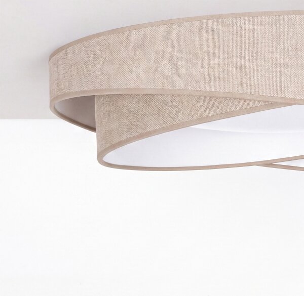BRILAGI - LED stropné svietidlo VELVET TWIST LED/24W/230V 4000K priemer 55 cm béžová