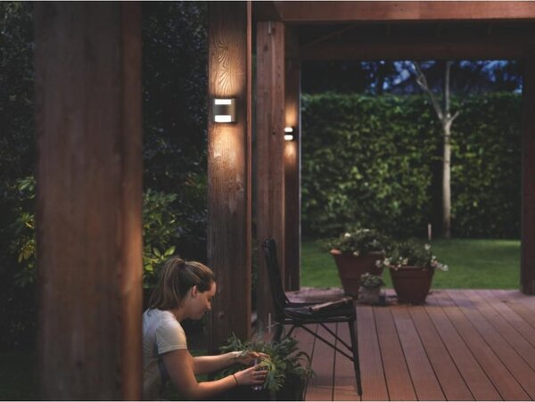 Philips 17321/93/16 Grass LED nástenné svietidlo 2x4.5W IP44