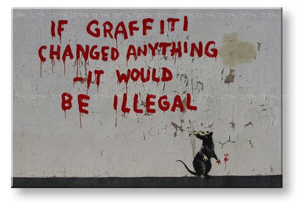 Obraz na plátne Street ART – Banksy