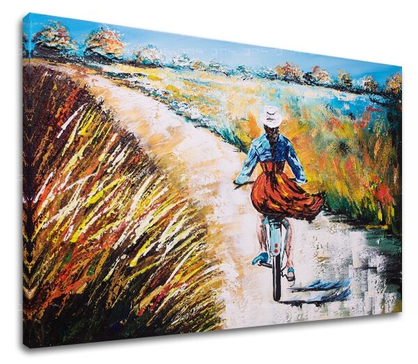Autorská reprodukcia na plátne KRAJINA - 40x30 cm