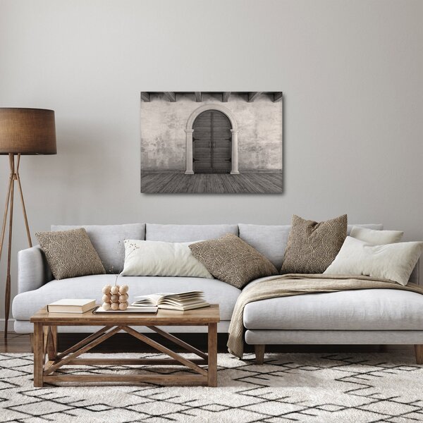 Obraz - Tajomné dvere (70x50 cm)