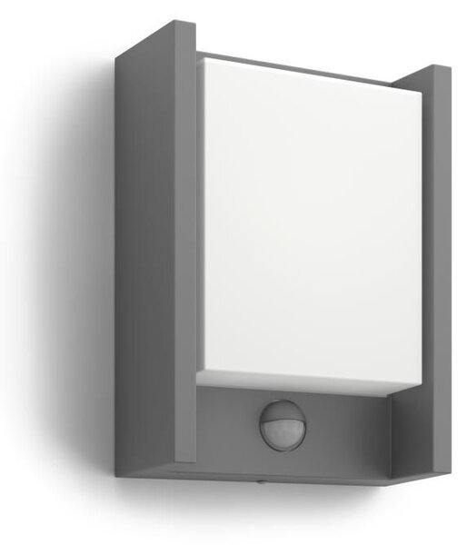 Philips 16461/93/P3 Arbour LED 4000K nástenné svietidlo so senzorom IP44