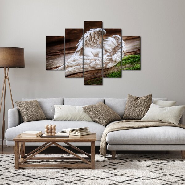 Obraz - Spiaci anjelik (150x105 cm)