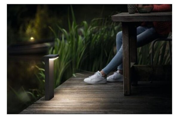 Philips 16485/93/P0 Bustan LED 2700K stojanové svietidlo 9W=1000lm IP44