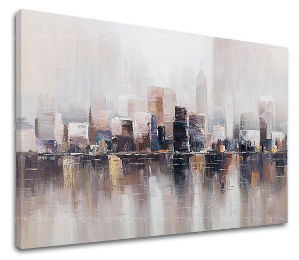 Obraz na plátne VEĽKOMESTO - 70x50 cm