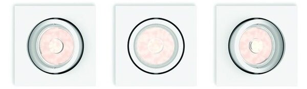Philips 50193/31/PN myLiving Enneper zápustné svietidlo 3-set 3xGU10 biele