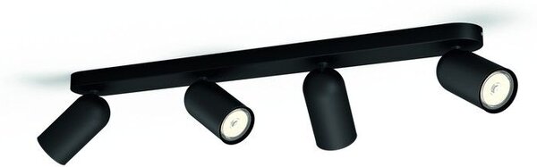 Philips 50584/30/PN Pongee spot 4xGU10 čierny