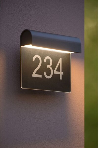 LUCIDE 27881/06/30 THESI LED nástenné svietidlo 6W=220lm 3000K IP54