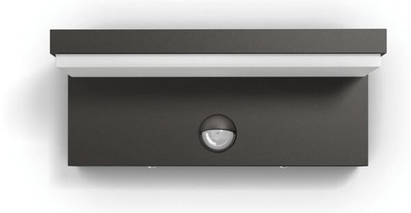 Philips 16484/93/P0 Bustan IR LED 2700K nástenné svietidlo so senzorom 9W=1000lm IP44