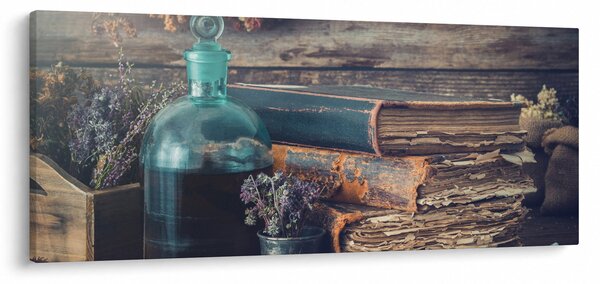 Obraz - Stolík apatykárky (120x50 cm)